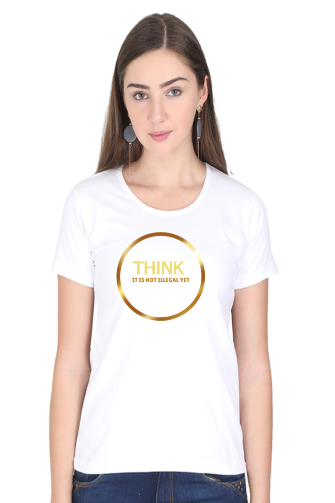 Women's Classic Half Sleeve T-Shirt - Offered by The Elysian Company: Premium Fit, Timeless Style!