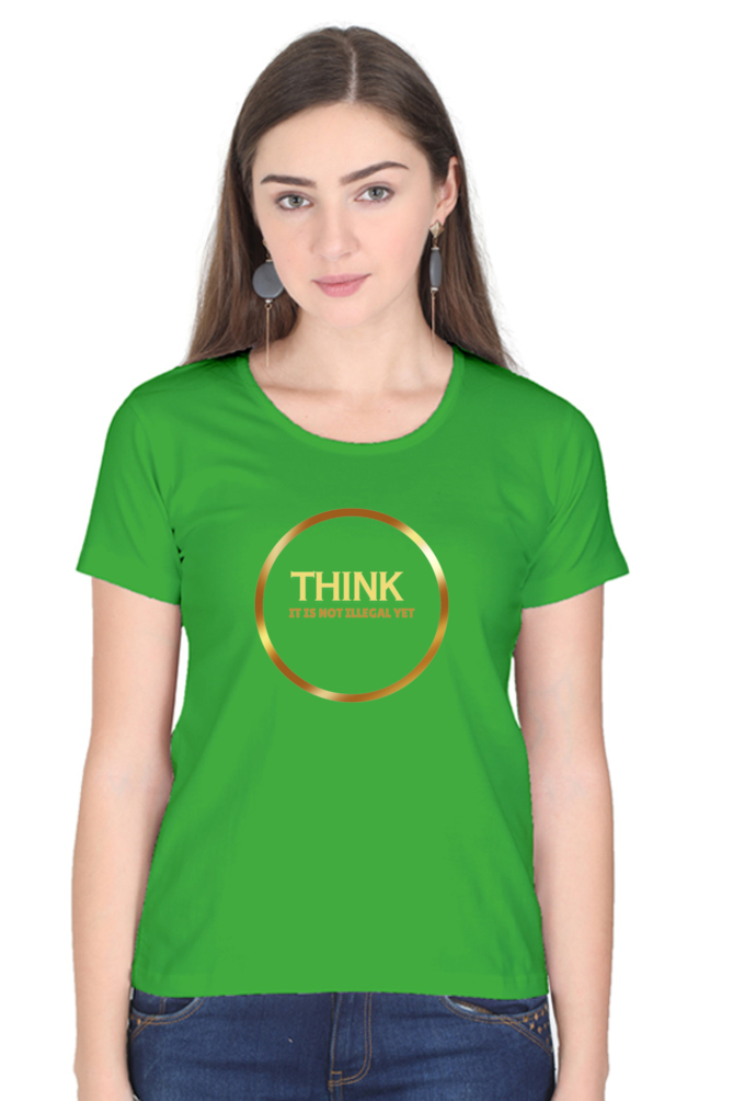 Women's Classic Half Sleeve T-Shirt - Offered by The Elysian Company: Premium Fit, Timeless Style!
