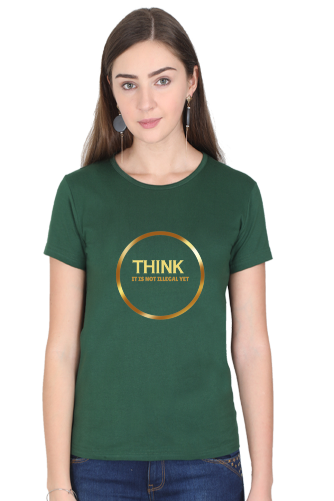 Women's Classic Half Sleeve T-Shirt - Offered by The Elysian Company: Premium Fit, Timeless Style!