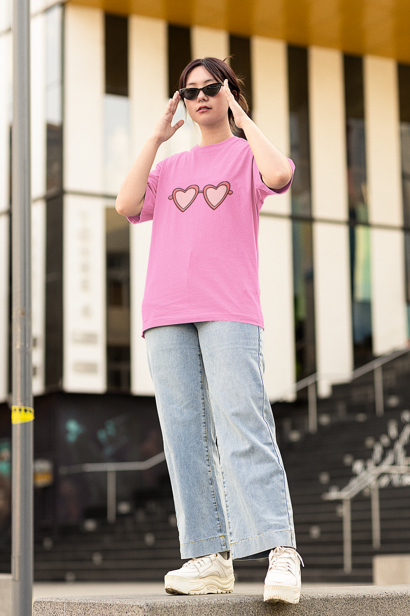Elysian Luxe Women's Oversized Tee – Premium Comfort, Chic Fit!