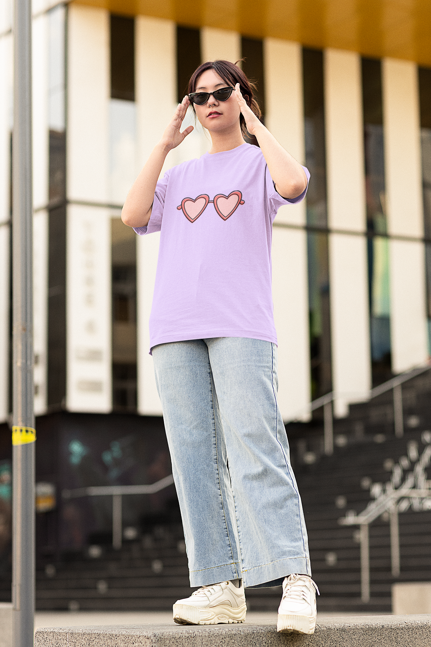 Elysian Luxe Women's Oversized Tee – Premium Comfort, Chic Fit!