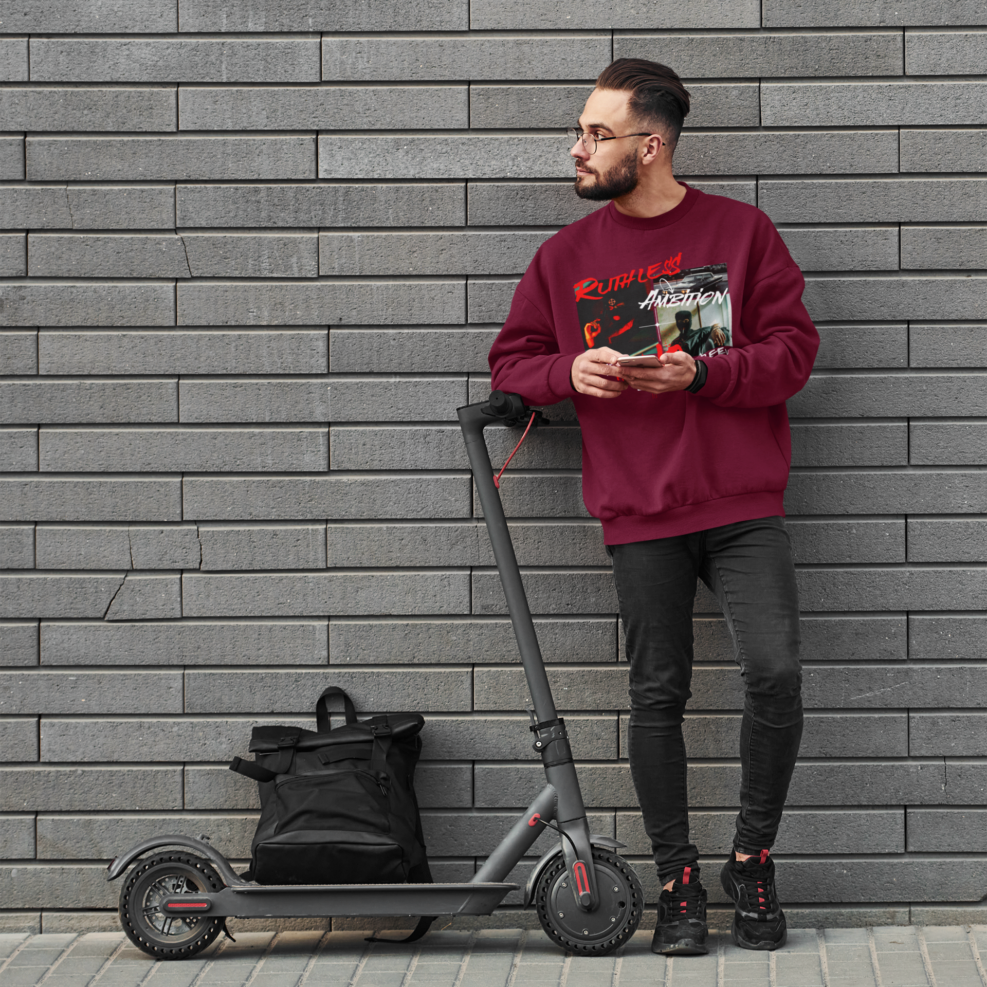 Modern Men's Oversized Sweatshirt – Style Meets Ultimate Comfort!