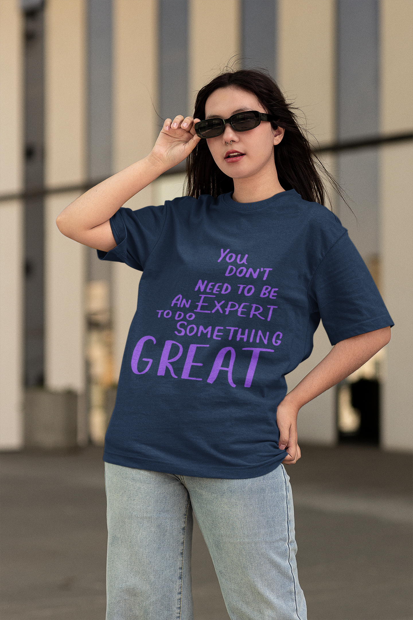 Women's Oversized Luxe Tee – Maximum Comfort!
